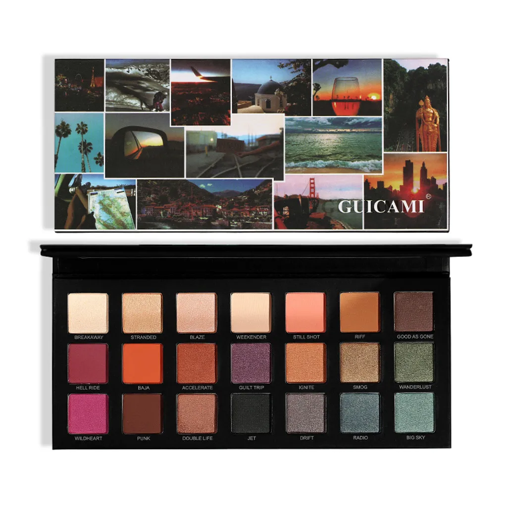 Тени для век водостойкие 21 цвет |