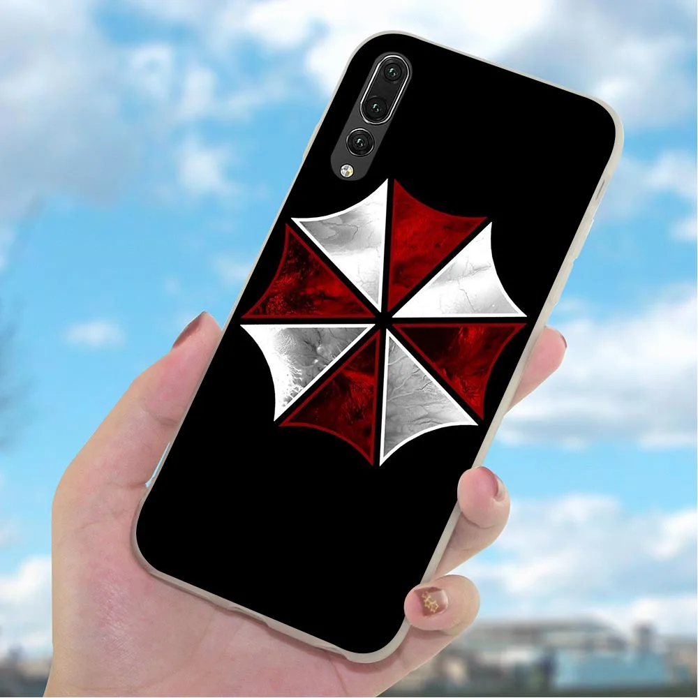 Защитный чехол из мягкого ТПУ для Huawei P9 Lite Mini P8 P20 Pro P10 P Smart Mate 10 20 Umbrella|Бамперы| |