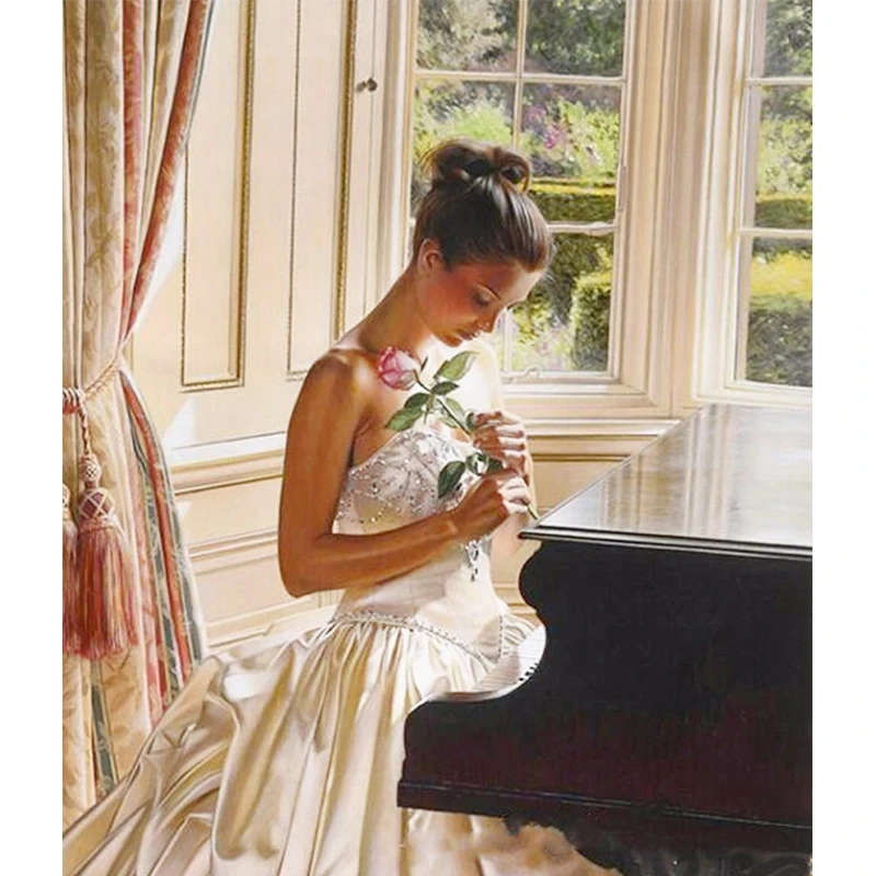 Набор для алмазной мозаики комплект вышивки сделай сам картина 5D квадратная