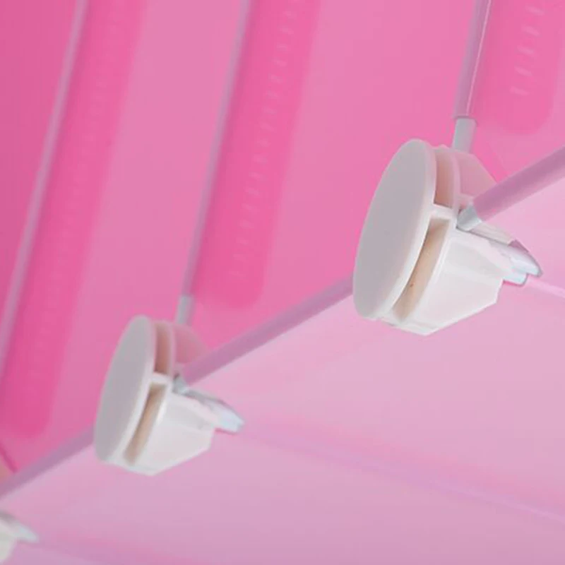 CSS проволочные квадратные пластиковые соединители для модульного органайзера