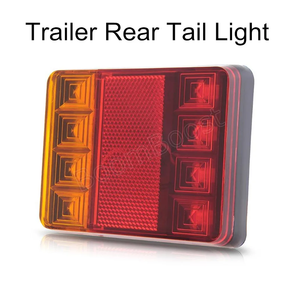 1 пара водонепроницаемые задние фонари 8 светодиодов 12 в пост. Тока | Автомобили и