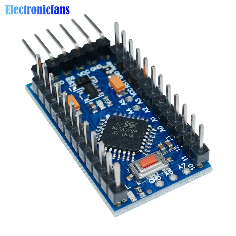 5 шт. мини-видеокамера-регистратор с креплением к Atmega328 3,3 V 8 МГц Доска модуль для Arduino мини Atmega328P с булавками заменить Atmega128 автоматическая защита