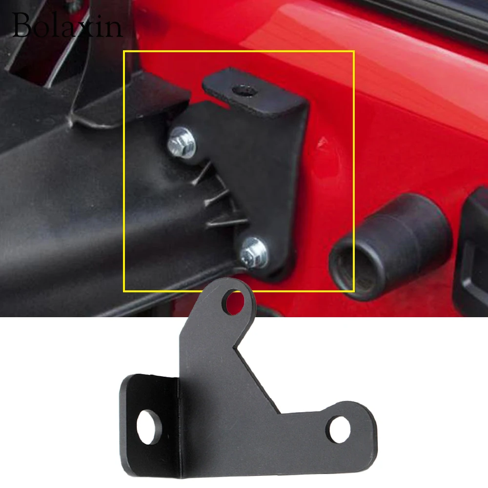 Bolaxin Высококачественная Черная антенна из нержавеющей стали CB для Jeep Wrangler Unlimited