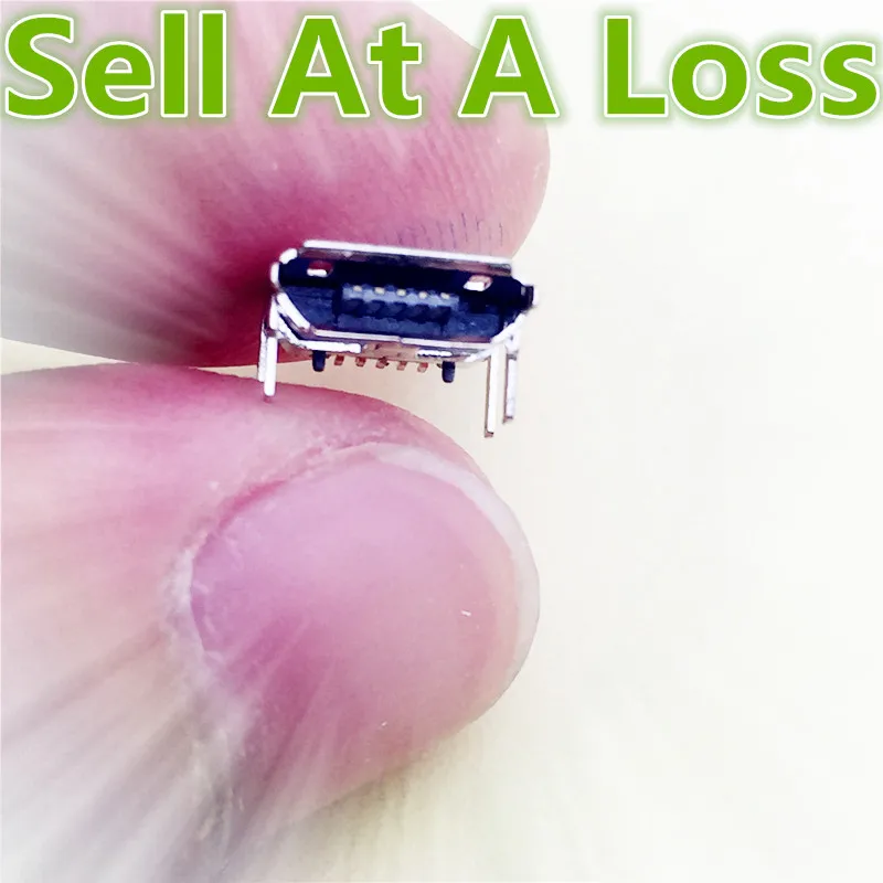 

10pcs G35 Mini USB 5pin Female Socket Connector 4foot 90degree Pin for Tail Charging Mobile Phone High Quality Sell At A Loss