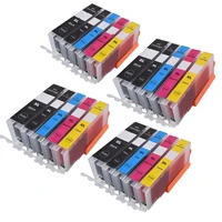 pgi 650 cli 651 compatible ink cartridge for canon mg5460 mg5560 mg5660 mg6460 mg6660 mg7560 mx926 mx726 ip7260 ix6860 printer