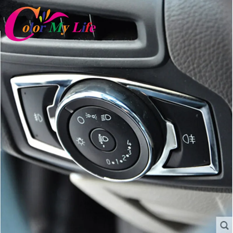 Декоративные блестки для переключателя автомобильной фары Ford Focus 3 4 MK4 2014 2015 2016