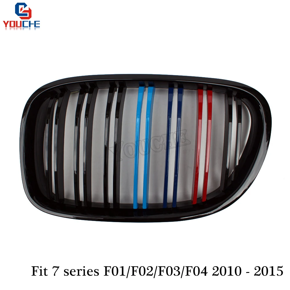 F01 Gloss M tri цветная Передняя фотолампа для BMW 7 серии F02 F03 F04 sedan 740i 740Li 750i 750Li 2010