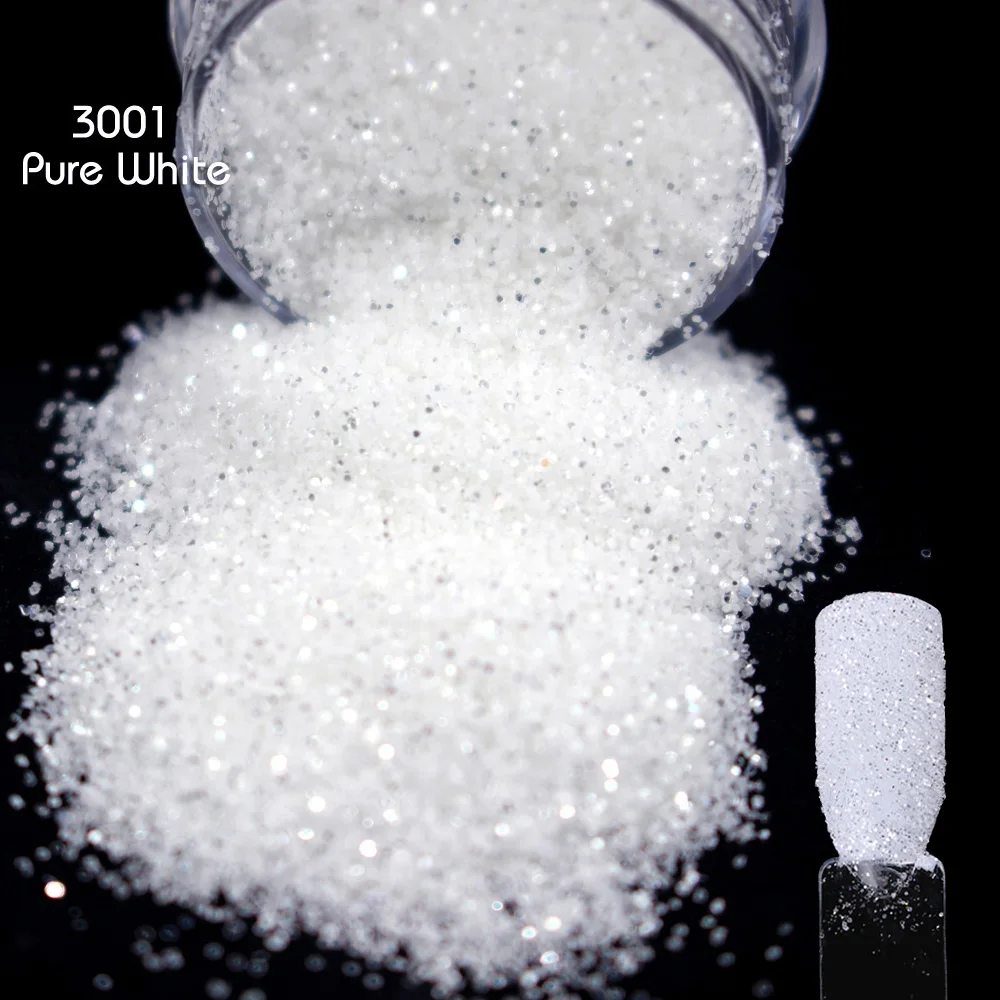 ChunShu10g/коробка белые ногти в порошке лак для ногтей блестящая пыль порошок УФ-геля