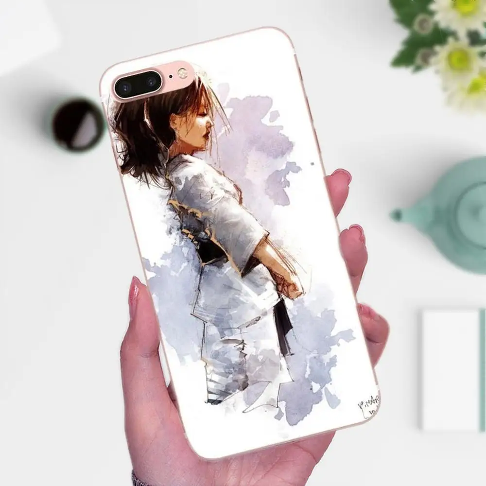 Мягкие лучшие чехлы для занятий тхэквондо изысканный Huawei Honor 4C 5A 5C 5X 6 6C 6A 6X 7 7X 8 9 V8