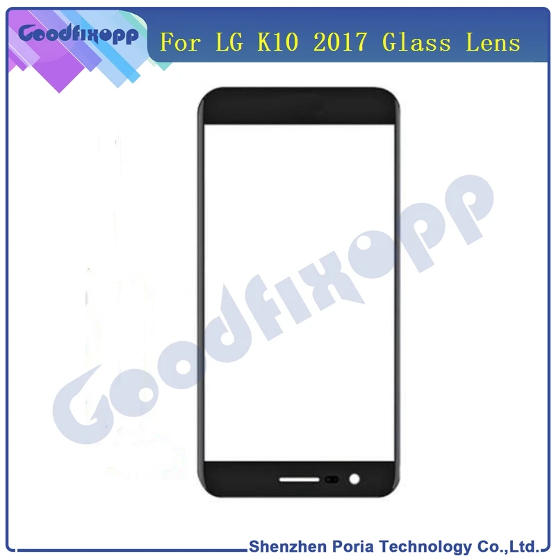 ЖК-дисплей Передний сенсорный экран Внешний стеклянный объектив для LG K10 2017 X400 M250