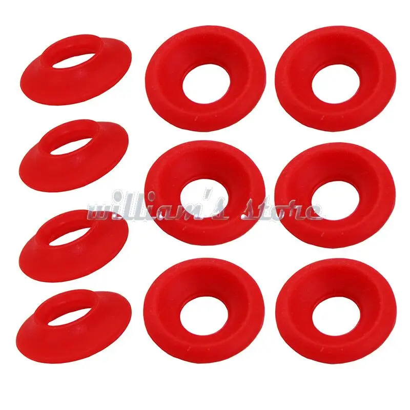 25 Pieces Silicone Rubber Gaskets Washer for Swing Flip Bottle Hat Shaped Top Washers Leak-proof Seal Gasket Replacemen | Дом и сад