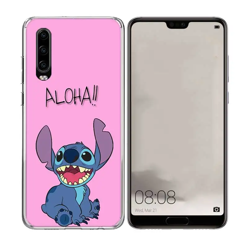 Силиконовый чехол Steward Stitch для Huawei P30 P20 Mate 20 10 Pro P10 lite P Smart + Plus Z 2019 |