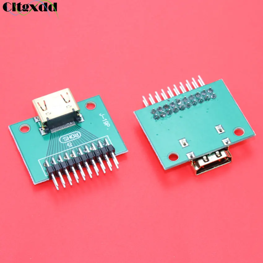 Cltgxdd 1 шт. позолоченный HDMI Тип 19Pin печатная плата соединительные провода