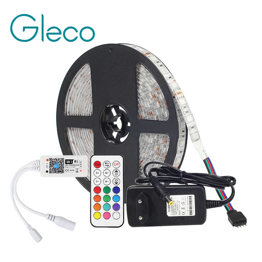 Светодиодная лента 5050 RGB RGBW RGBWW с Wi Fi Радиочастотный пульт дистанционного