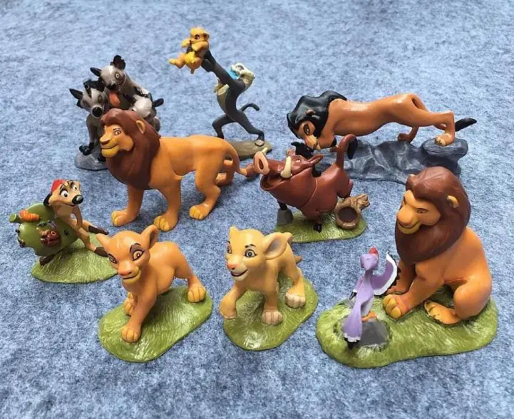 Львиная защита Kion Bunga Beshte Simba Король Лев ПВХ фигурка Коллекция Модель игрушки детский день рождения