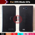 Чехол-книжка ZTE Blade GF3, 6 цветов, ультратонкий, кожаный, эксклюзивный
