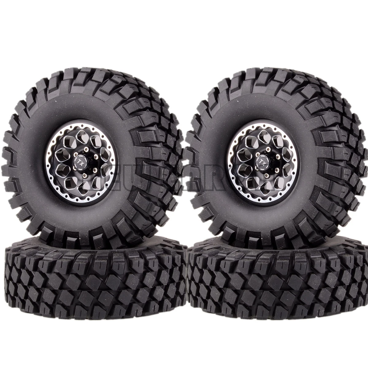 Новый ENRON 4P 1 9 дюйма алюминиевый Beadlock обод колеса и 112 мм шины RC 1/10 Рок Гусеничный TRX