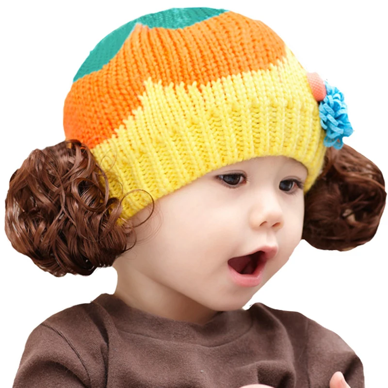 Шапка Вязаная Детская зимняя для девочек 5-36 месяцев | одежда и обувь