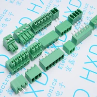 10pcslot 15e dg 3 81 wire terminal kf2edgk 3 81 mm 2p 345678 p hole socket pin straight needle for sale