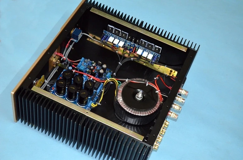 Собранный усилитель L10 класса AB высокого качества HIFI усилитель мощности DIY