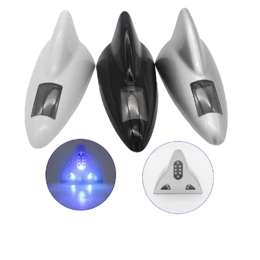 Солнечная Универсальная автомобильная антенна плавник акулы радиоантенна