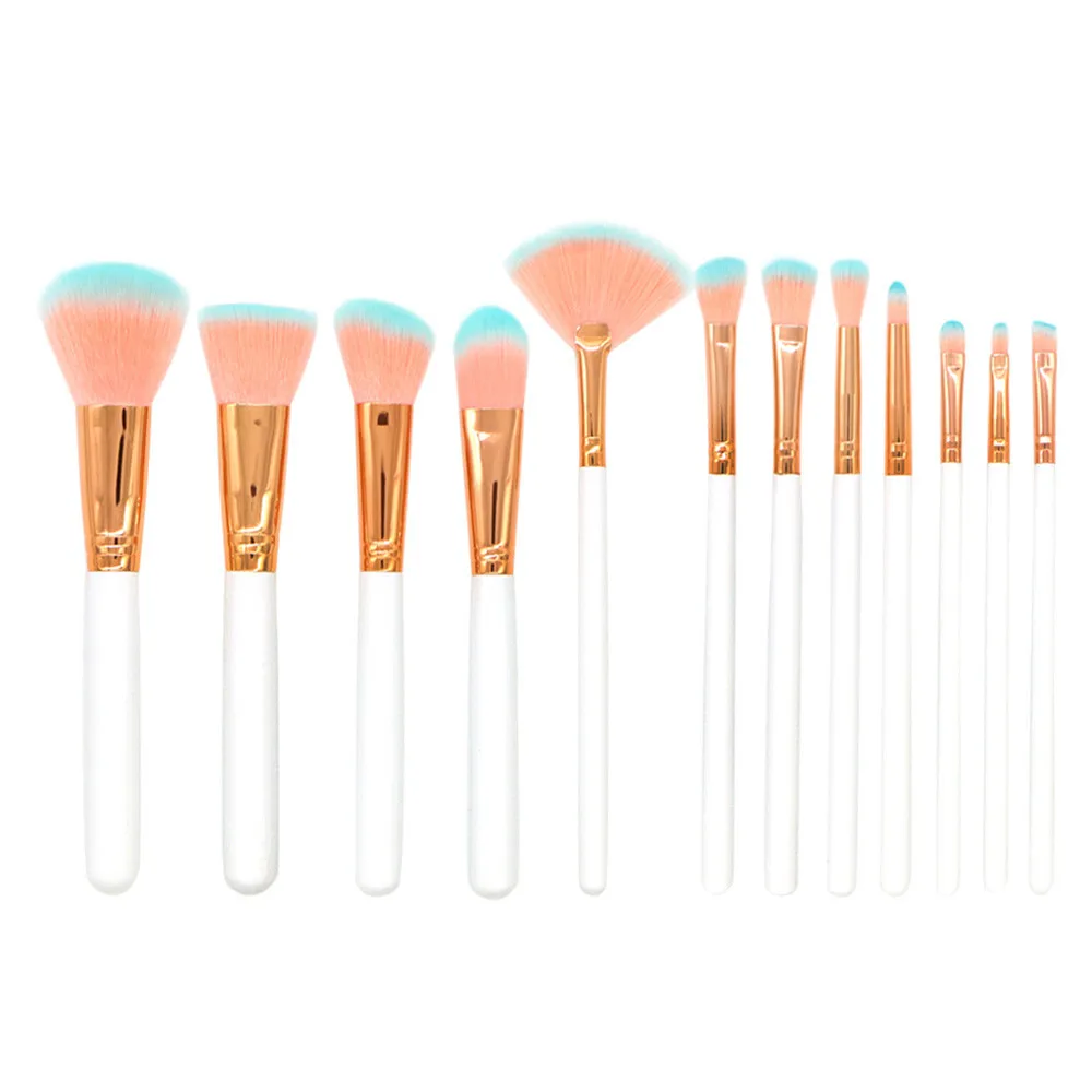 12 шт. набор кистей для макияжа Eye Shadow Brush Косметика Blending инструмент кисти
