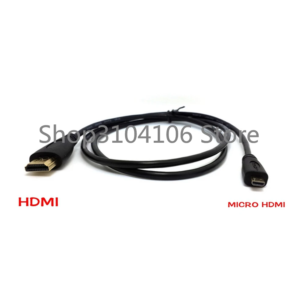 Совместимый с HDMI кабель 1 м 5 3 Micro к штекер 4 в 3D адаптер преобразователь Бесплатная