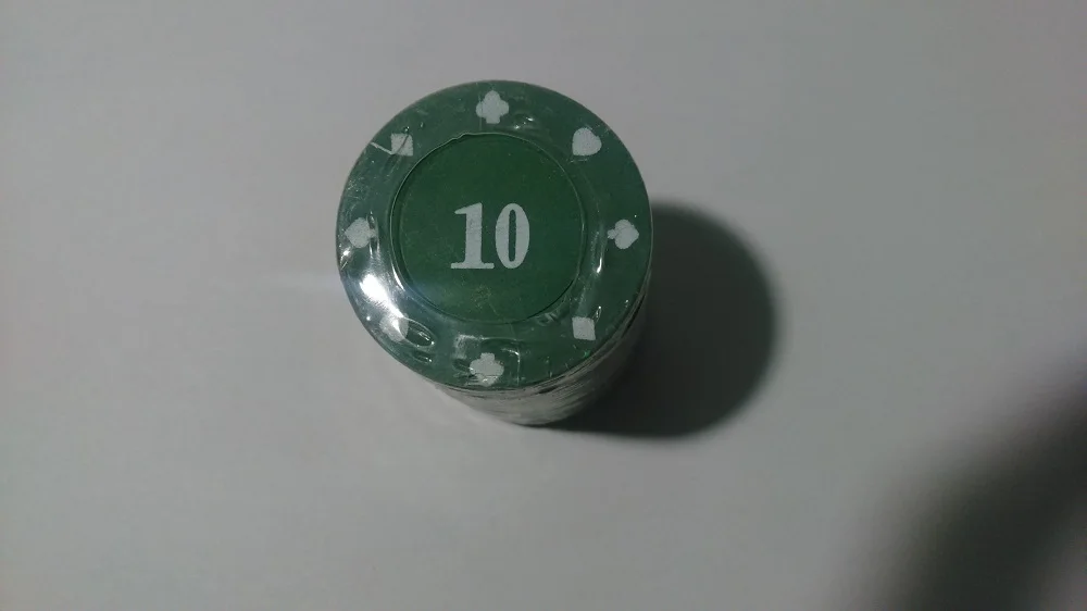 Бесплатная Доставка Новый 4 г * 0.4 см Техас Фишки Для Покера 100 Шт./лот С Пяти