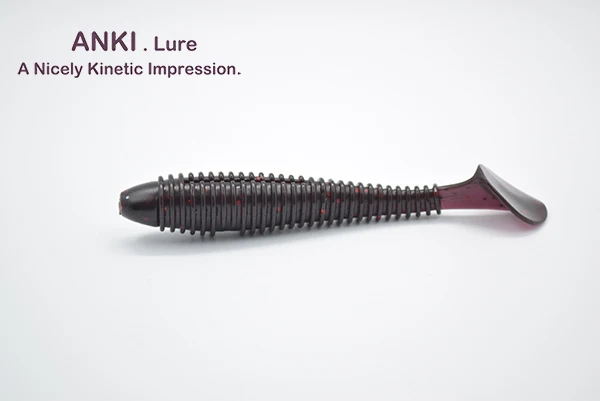 K ANKI рыболовные приманки FAT Swing Impact Swimbait 85 мм/5,5 г 10 шт./лот Craws мягкие приманки для рыбалки Мягкие приманки для окуня - Цвет: K