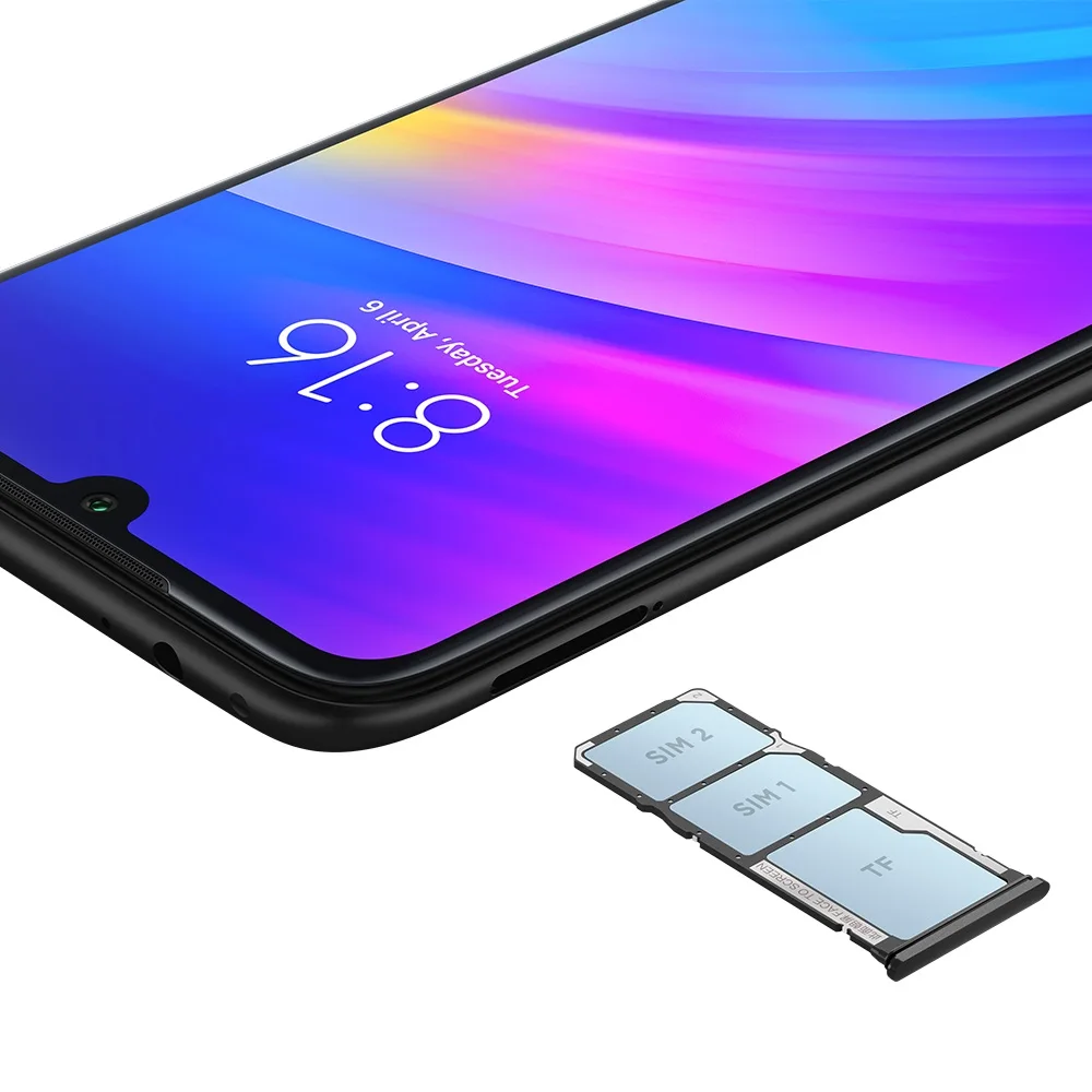 Глобальная версия Xiaomi Redmi 7 2 Гб ОЗУ 16 ПЗУ мобильный телефон Snapdragon 632 Восьмиядерный