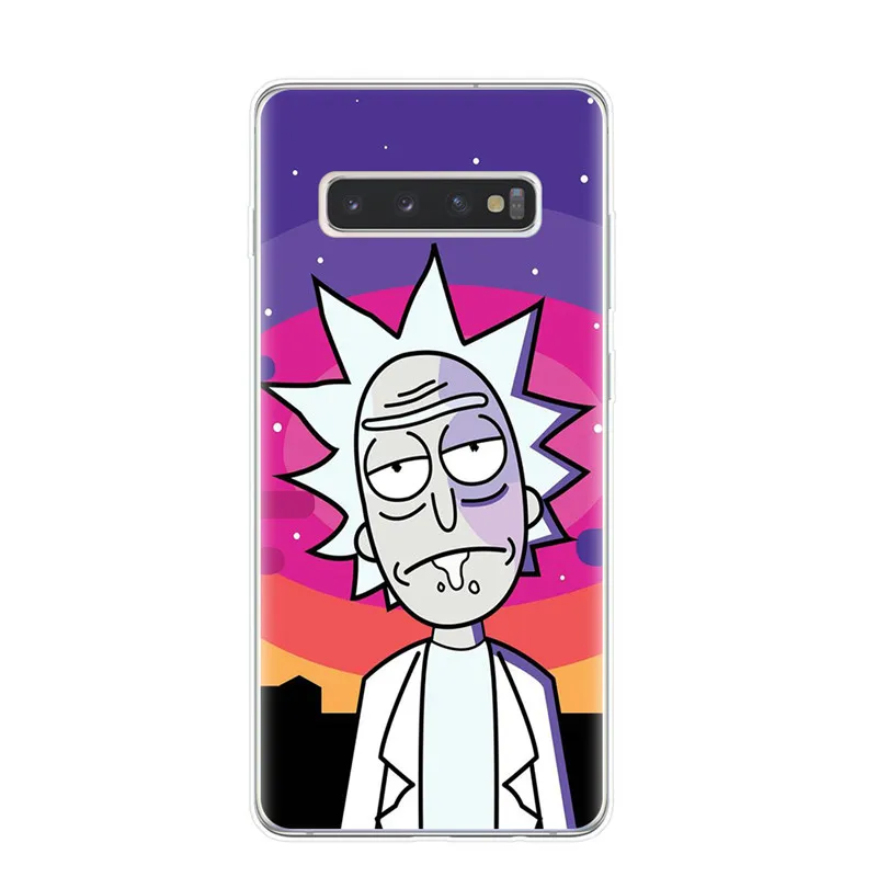 T6360 Рик и Морти силиконовый чехол-накладка из мягкого ТПУ чехол для samsung S6 S7 край S8 S9 S10 плюс S10E S10 Lite 5G Note 8 9 10 Pro M20 M30 M40 крышка - Цвет: T6360