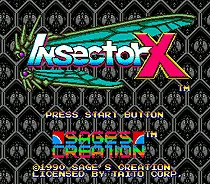 Insector X 16 бит MD игровая карта для Sega Mega Drive SEGA Genesis|16 bit|md game16 bit md |