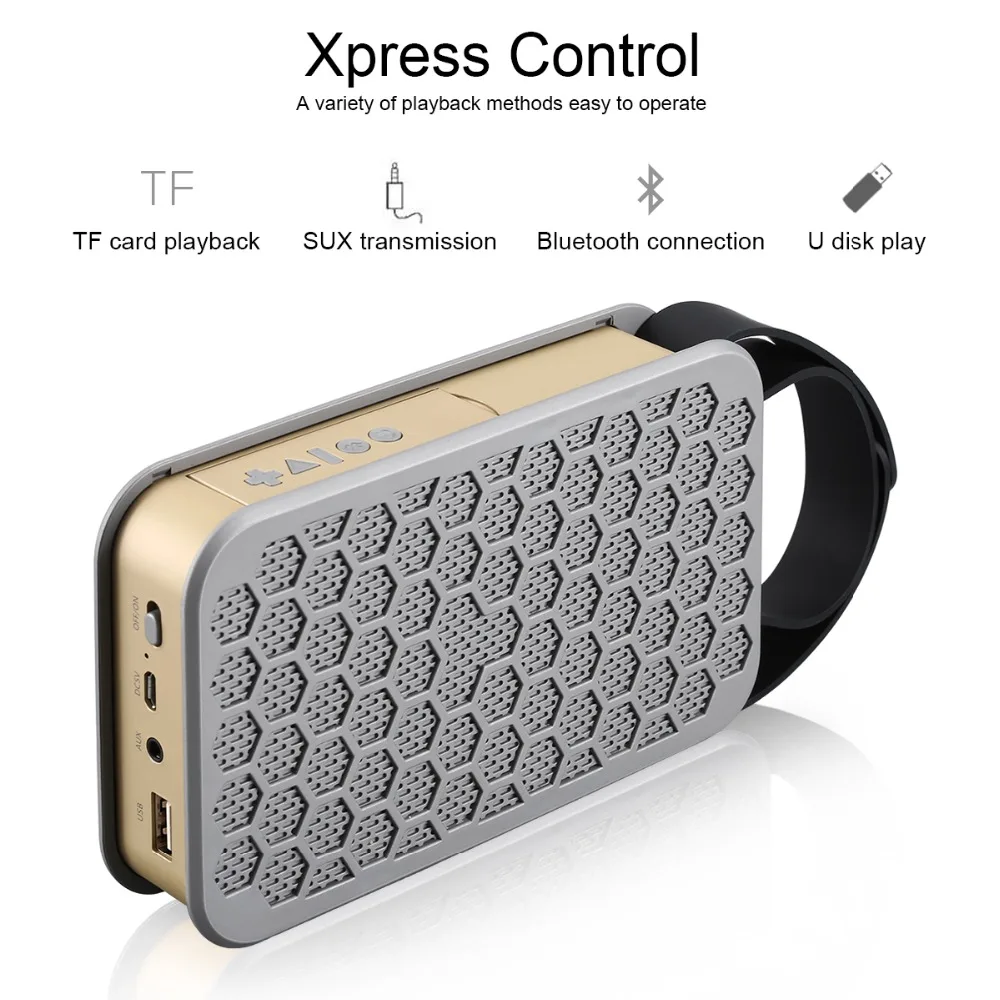 Excelvan JKR-2 Born of Sharing ультра-портативный беспроводной bluetooth-динамик 2*3 Вт Выход с