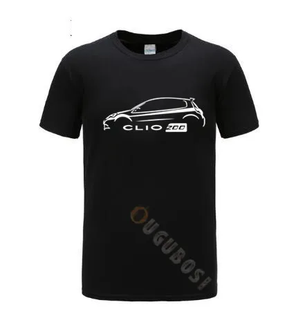 Новинка 2019 брендовая одежда мужская футболка RENAULT CLIO SPORT 200 CUP CLASSIC с изображением