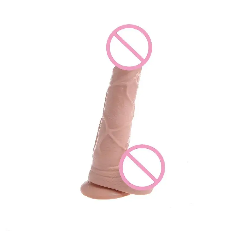 Фаллоимитатор G Spot реалистичный сильный член на присоске секс игрушка