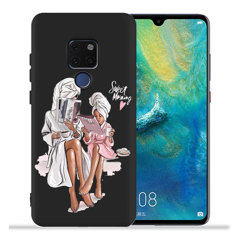 12 Модный чехол для мамы, супер мамы, девочки, для huawei mate 20 Lite mate 10 Lite mate 20 Pro Coque для Nova 4e 3 Nova3i, задняя крышка - Цвет: 12
