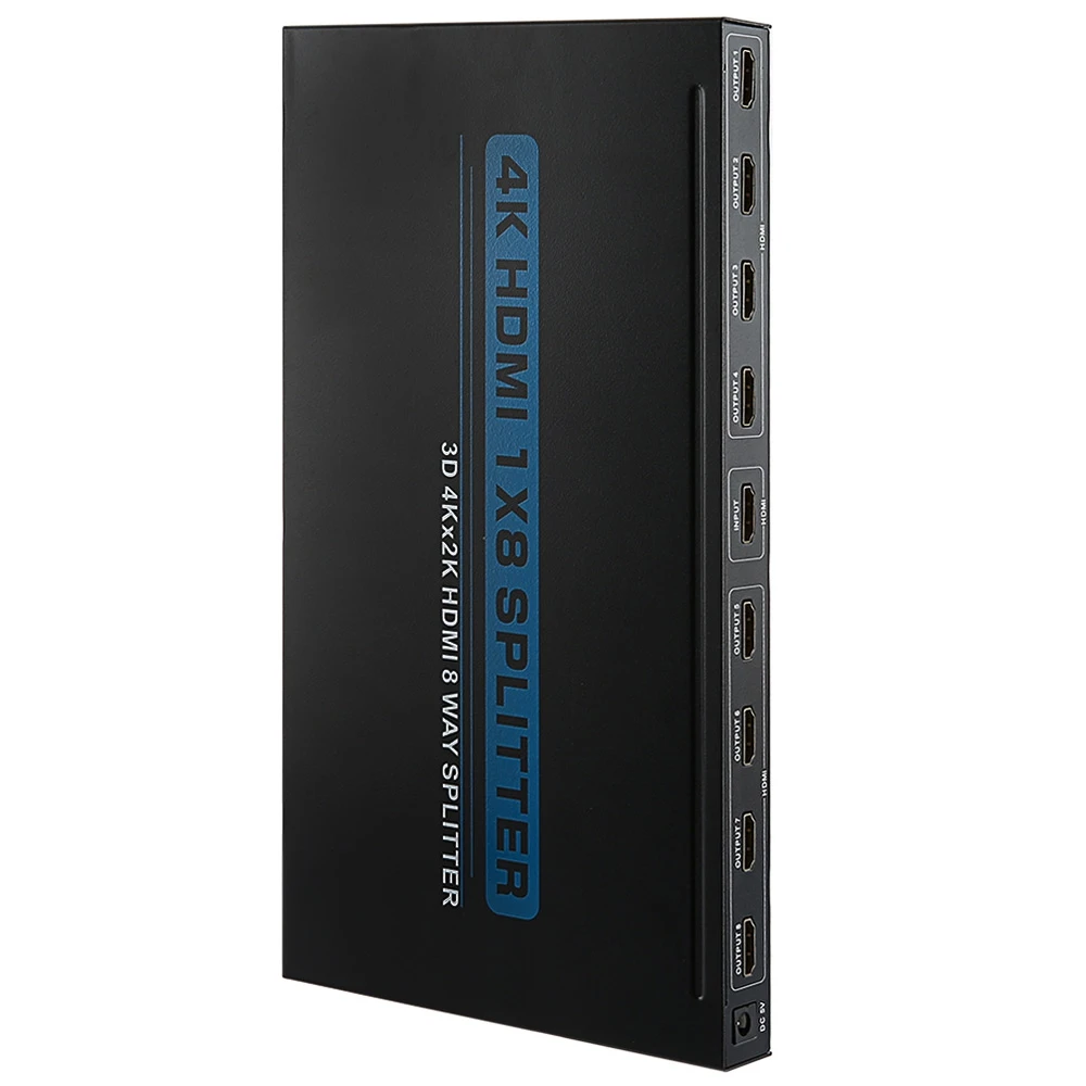 Zenhon T-108A Удобно 4 К x 2 8 Порта HDMI Switcher 1x8 Переключатель Splitter Поддержка 1.4a |