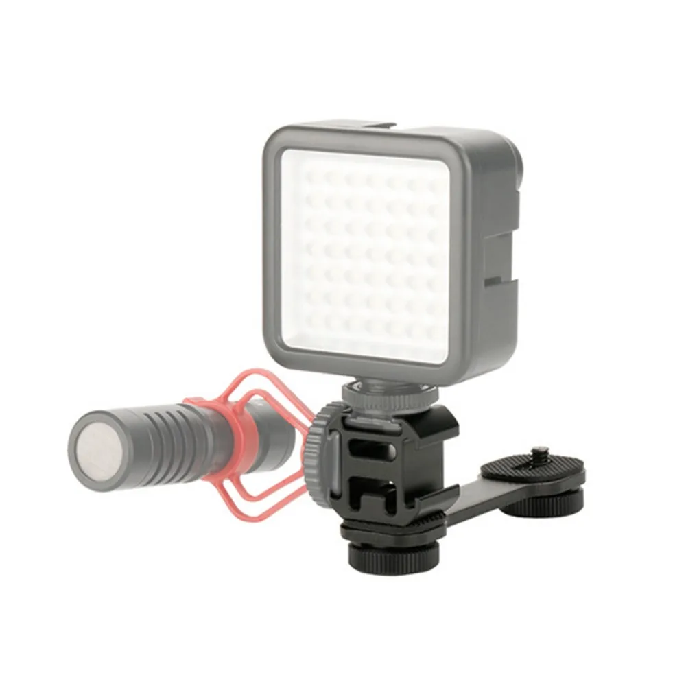 3 в 1 тройной Штатив для микрофона со светодиодной подсветкой видеосъемки Для Zhiyun