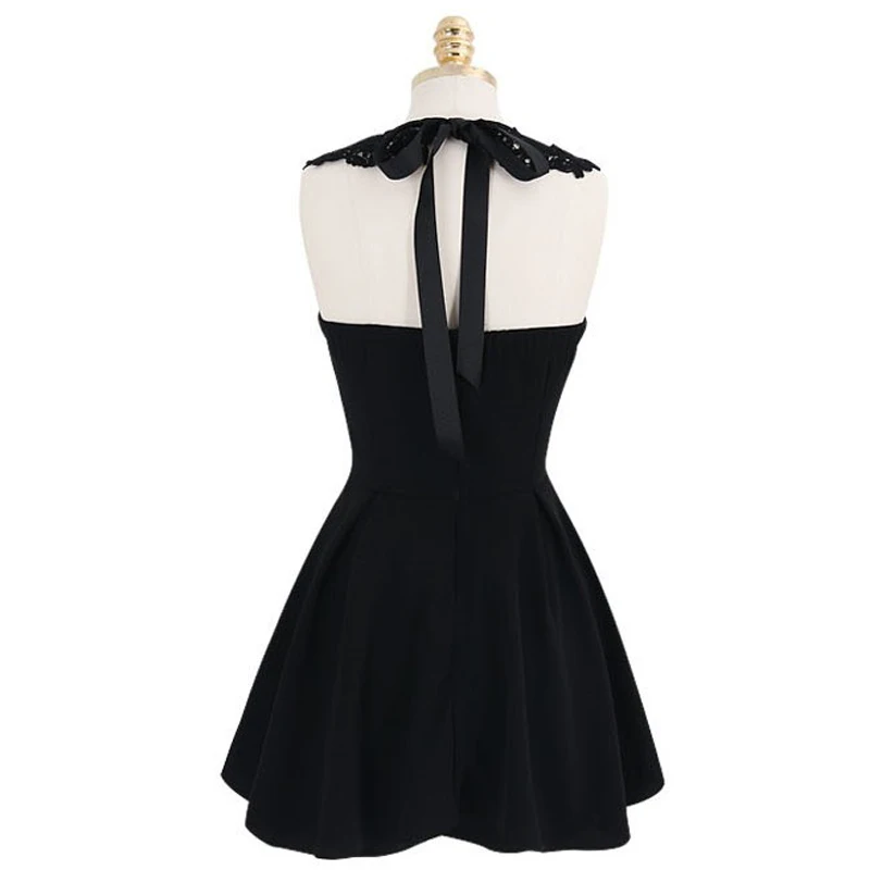 Женское шифоновое платье без бретелек рукавов | Женская одежда