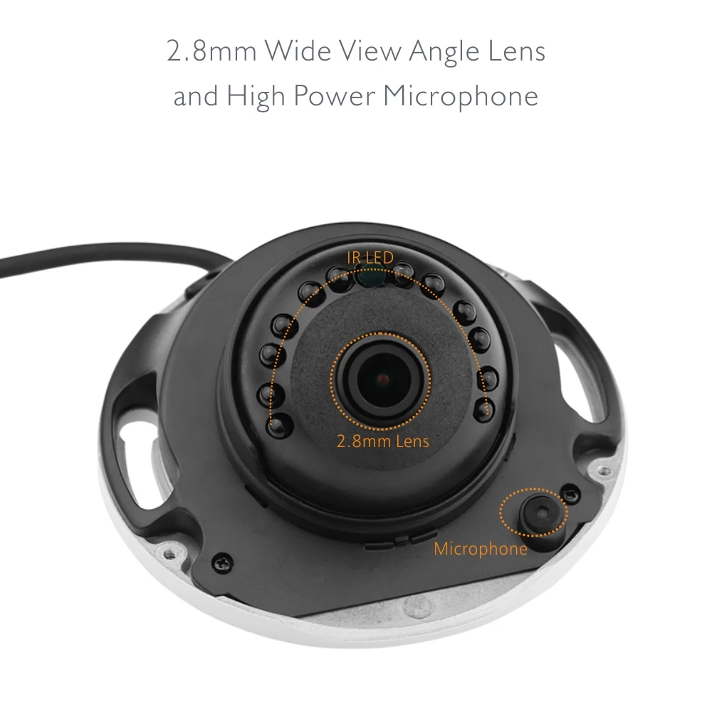 Doerguin PRO SONY IMX323 HiSilicon 3516CV300 H.265 вандалозащищенные Onvif аудио PoE IP Камера с 2 8 мм широкий