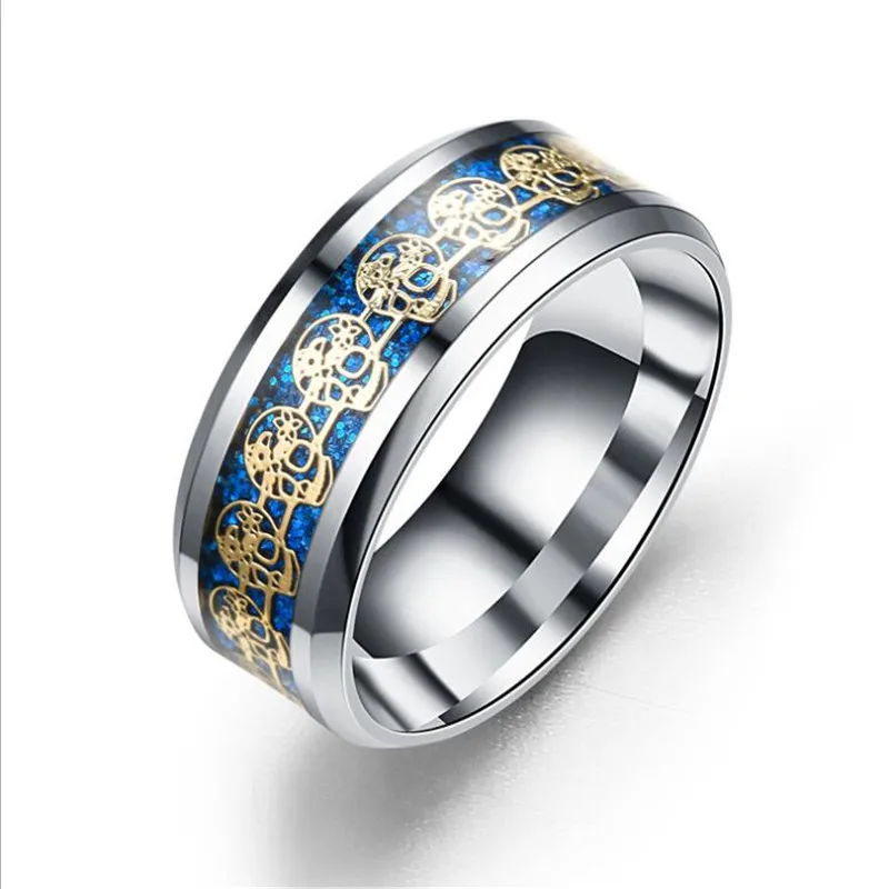 Кольца мужские из нержавеющей стали серебристого цвета 16 23 мм 8 мм|wedding band|skull ring