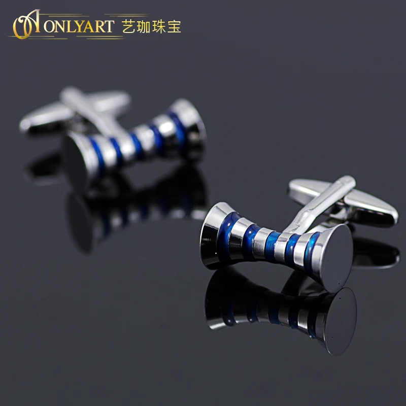 OnlyArt модные аксессуары bts из родия синяя рубашка Запонки Зажим для воротника