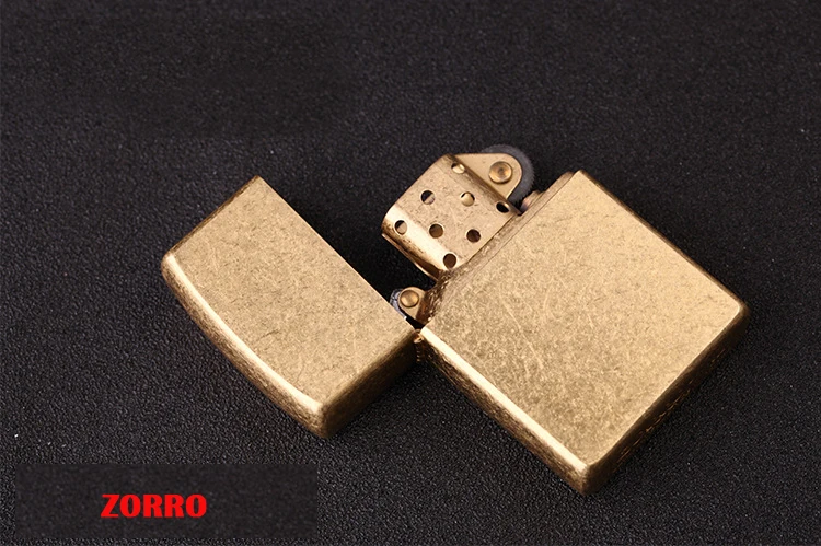Зорро латунь керосин бензин oile зажигалки 902