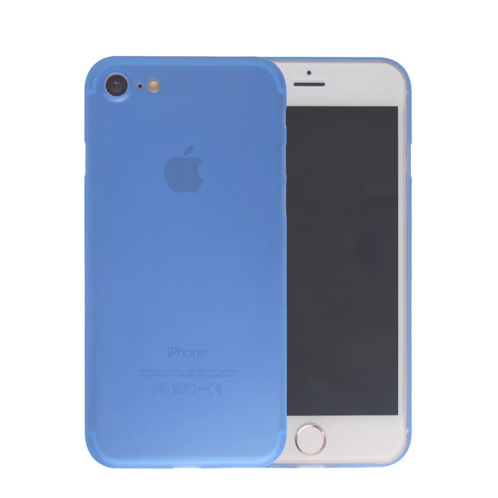 Ультра тонкий 0 33 мм матовый полупрозрачный чехол для смартфонов Apple iPhone 7. Цвета в