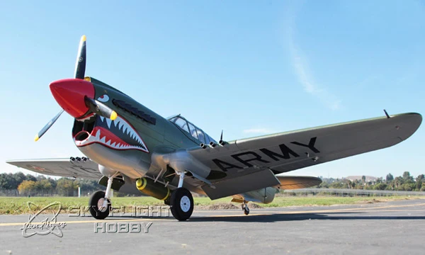 Полет в небе 2000 мм 2 м P40 Радиоуправляемый пропеллер самолет warbird|Радиоуправляемые