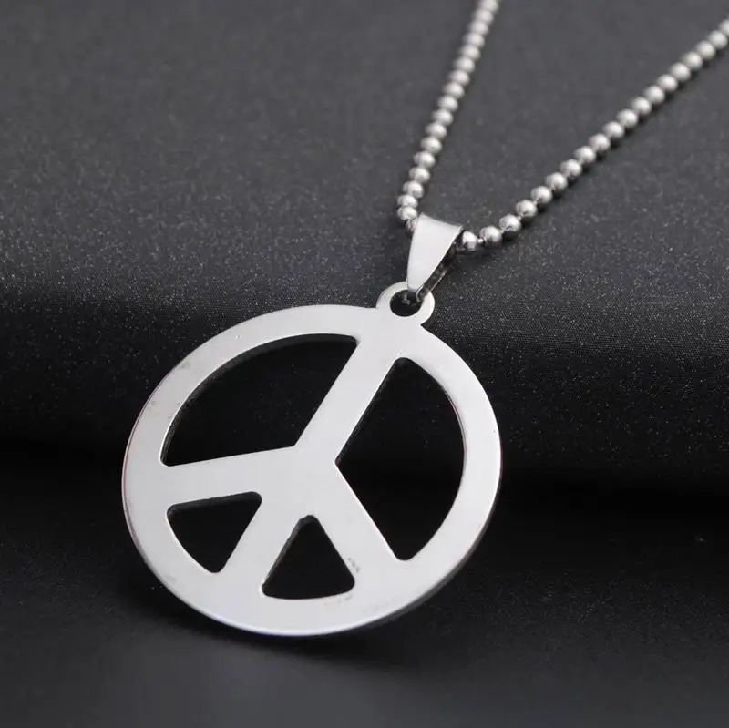 Розничная торговля Хиппи ювелирные изделия из нержавеющей стали Серебряная