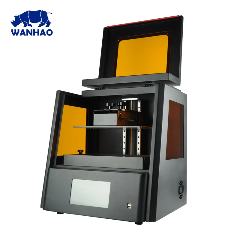 2018 WANHAO D8 big printing size with 8.9 inch 2K LCD 405nm UV lamp DLP 3D printer
