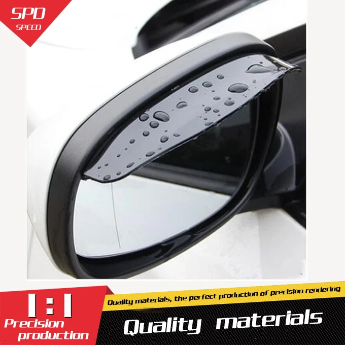 Для автомобильного зеркала заднего вида пластиковый козырек от дождя для окна