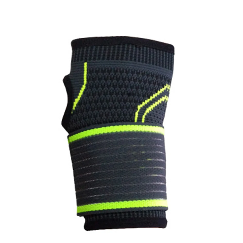 1PC Strap Cycling Hand Support Warm Elastic Basketball Pressurized Protective Wrist Bandage Glove Pain Relief Sports Adjustable | Спорт и