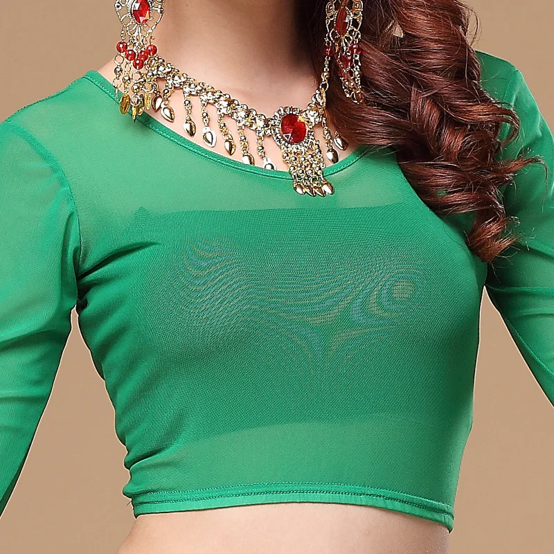 Женский костюм для танца живота танцевальный тренировок с квадратными и